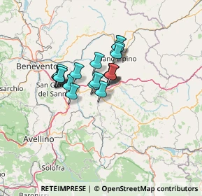 Mappa C.da Filette, 83040 Fontanarosa AV, Italia (9.775)