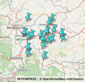 Mappa C.da Filette, 83040 Fontanarosa AV, Italia (10.9205)