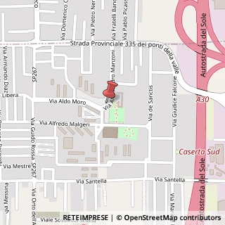 Mappa Via San Lorenzo, 37, 81047 Marcianise, Caserta (Campania)