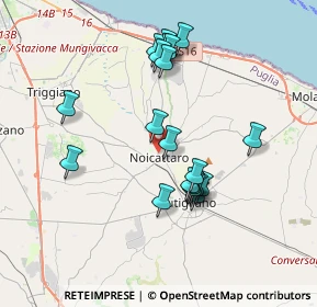 Mappa Corso Roma, 70016 Noicàttaro BA, Italia (3.6375)