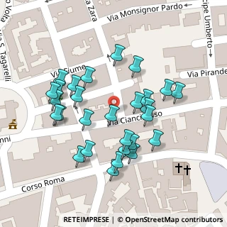 Mappa Via Cianciaruso, 70016 Noicattaro BA, Italia (0.0625)