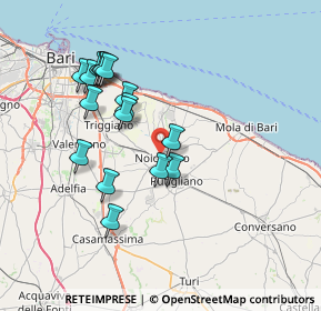 Mappa 70016 Noicattaro BA, Italia (7.42125)