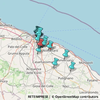Mappa 70016 Noicattaro BA, Italia (11.5925)