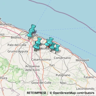 Mappa 70016 Noicattaro BA, Italia (8.86)
