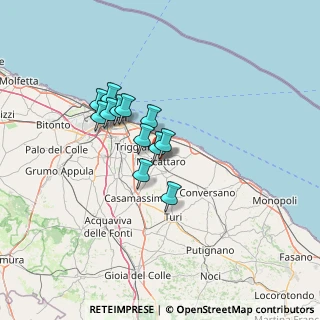 Mappa 70016 Noicattaro BA, Italia (10.33)