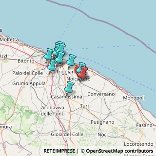 Mappa Via Capitano Sauro, 70016 Noicattaro BA, Italia (9.25643)