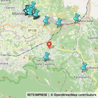 Mappa Via Rocchi, 83018 San Martino Valle Caudina AV, Italia (3.369)