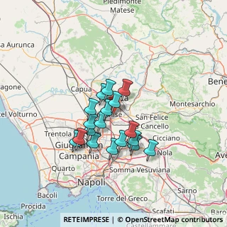 Mappa 81020 San Marco Evangelista CE, Italia (11.02889)