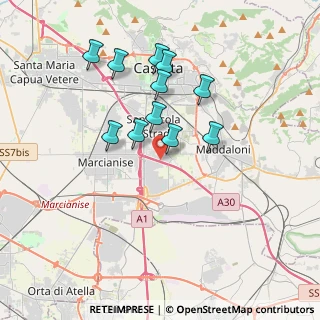 Mappa 81020 San Marco Evangelista CE, Italia (3.46545)