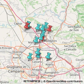 Mappa 81020 San Marco Evangelista CE, Italia (6.22267)