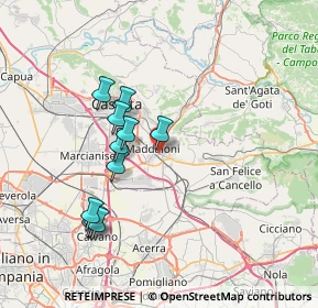 Mappa Via Santa Maria della Consolazione, 81024 Maddaloni CE, Italia (7.21273)