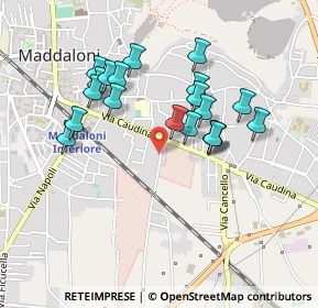 Mappa Via Santa Maria della Consolazione, 81024 Maddaloni CE, Italia (0.444)