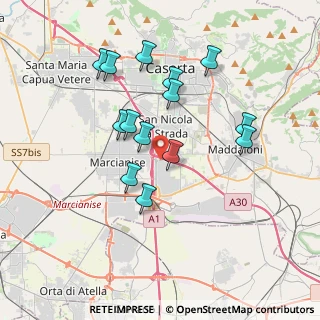 Mappa SS  SANNITICA 87 KM. 21, 81020 San Marco Evangelista CE, Italia (3.63929)