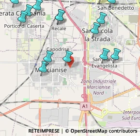 Mappa Via Francesco Durante, 81025 Marcianise CE, Italia (2.89267)