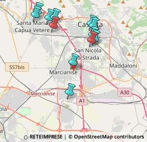 Mappa Via Francesco Durante, 81025 Marcianise CE, Italia (4.60083)