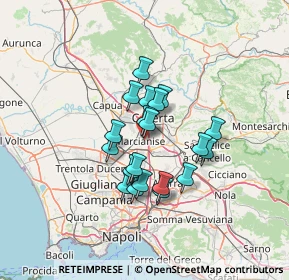 Mappa Via Francesco Durante, 81025 Marcianise CE, Italia (10.557)