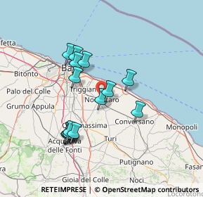 Mappa 70016 Noicàttaro BA, Italia (13.69333)