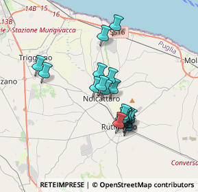 Mappa Via Pietro Nenni, 70016 Noicàttaro BA, Italia (2.933)