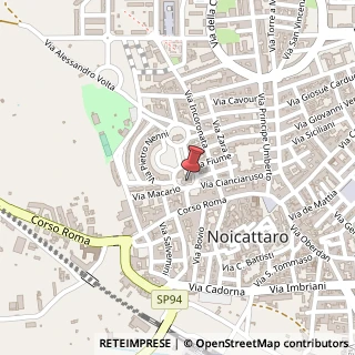 Mappa Via Pietro Nenni, 11, 70016 Noicàttaro, Bari (Puglia)