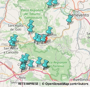 Mappa SP 2, 83012 Cervinara AV, Italia (9.5175)