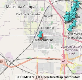 Mappa Via Taranto, 81025 Marcianise CE, Italia (3.4775)