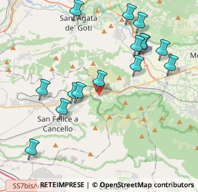 Mappa Contrada Rella, 82011 Forchia BN, Italia (4.67667)