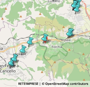 Mappa Contrada Rella, 82011 Forchia BN, Italia (3.24313)