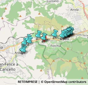 Mappa Contrada Rella, 82011 Forchia BN, Italia (1.759)