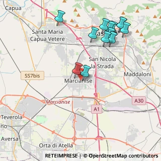 Mappa Via Gemma, 81025 Marcianise CE, Italia (5.03615)