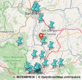 Mappa Via Tuoro, 83010 Torrioni AV, Italia (10.6965)