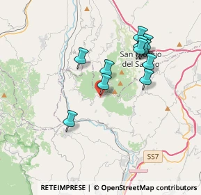 Mappa Via Tuoro, 83010 Torrioni AV, Italia (3.66167)