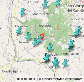 Mappa Via Tuoro, 83010 Torrioni AV, Italia (2.5715)