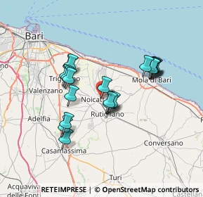 Mappa Via Ernesto Abbate, 70016 Noicattaro BA, Italia (6.4125)