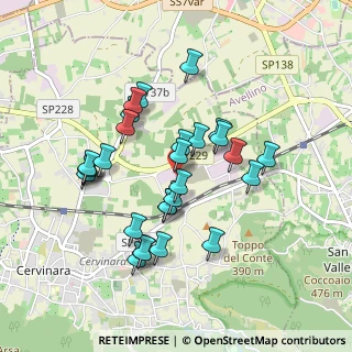 Mappa Strada A.S.I., 83012 Cervinara AV, Italia (0.88214)