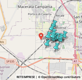 Mappa Via Pistoia, 81025 Marcianise CE, Italia (1.40769)