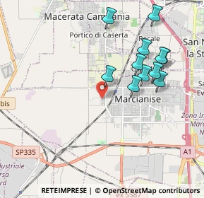 Mappa Via Pistoia, 81025 Marcianise CE, Italia (2.09818)