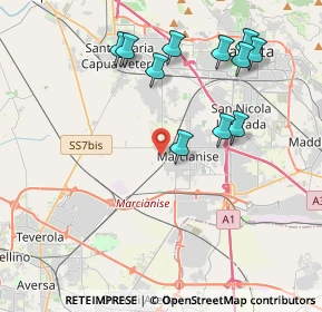 Mappa Via Pisa, 81025 Marcianise CE, Italia (4.48455)