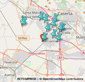 Mappa Via Pisa, 81025 Marcianise CE, Italia (3.295)