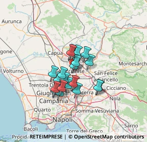 Mappa Via Monte Somma, 81025 Marcianise CE, Italia (9.5165)