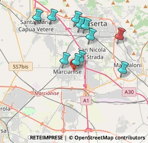 Mappa Via Monte Somma, 81025 Marcianise CE, Italia (3.92636)