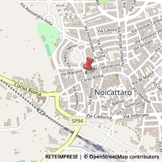 Mappa Via Pietro Nenni, 5, 70016 Noicàttaro, Bari (Puglia)