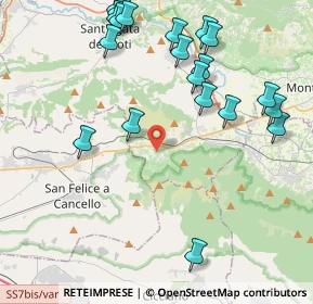 Mappa Via dei Ciliegi, 82011 Forchia BN, Italia (5.2765)