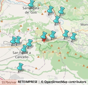 Mappa Via dei Ciliegi, 82011 Forchia BN, Italia (4.56923)