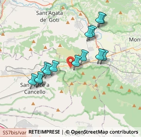 Mappa Via dei Ciliegi, 82011 Forchia BN, Italia (3.67429)