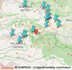 Mappa Via dei Ciliegi, 82011 Forchia BN, Italia (4.41929)