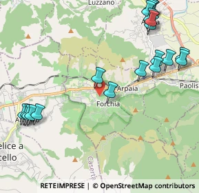 Mappa Via dei Ciliegi, 82011 Forchia BN, Italia (2.9355)