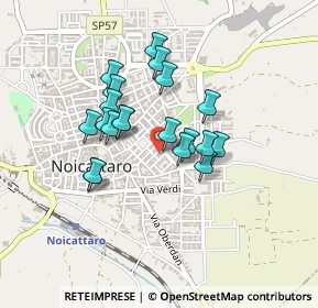 Mappa Via Firenze, 70016 Noicàttaro BA, Italia (0.3655)