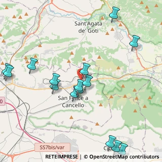 Mappa Via Crisci, 81021 Arienzo CE, Italia (5.328)