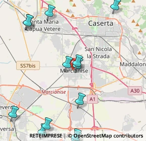 Mappa Via Francesco Petrarca, 81025 Marcianise CE, Italia (6.18786)