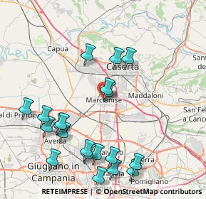 Mappa Via Francesco Petrarca, 81025 Marcianise CE, Italia (9.8405)